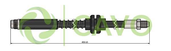 FREN HORTUMU ARKA CORSA B 93>