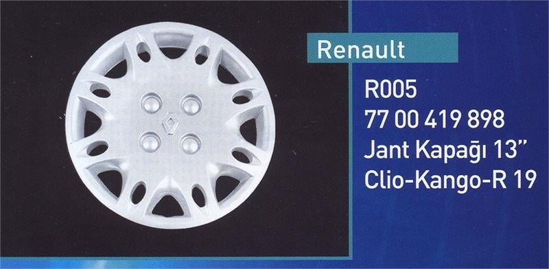 JANT KAPAĞI 13 JANT CLIO KANGOO R19