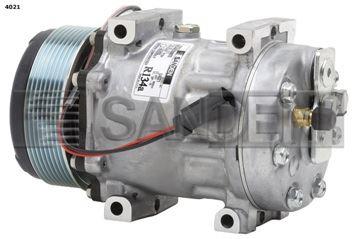 KLİMA KOMPRESÖRÜ CATERPILLER 12V PV8 119MM