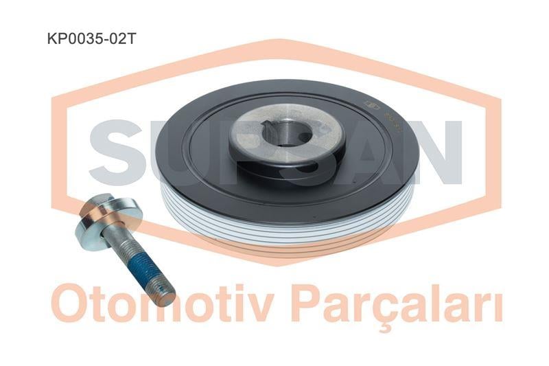 KRANK KASNAĞI PEUGEOT 206 -307 - 406 - 607 - 807 - PARTNER 2.0 HDI ENG.(DW10ATED,DW10TD,DW10ATED4,DW10BTED) - EXPERT 1.9D (DW8) KİT (1 ADET CİVATA+PUL)