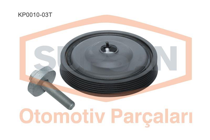 KRANK KASNAĞI RENAULT KANGOO / CLİO / MEGANE 1.5 D Cİ (ENG. K9K) KİT (1 ADET CİVATA+ÖZEL KAPLAMALI PUL)