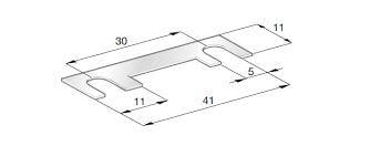 LEVHA SİGORTA50 AMPER