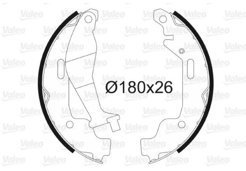 PABUÇLU FREN BALATASI OPEL AGİLA 1.0 12V, 1.2 16V 