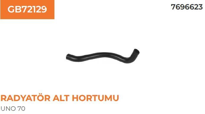 RADYATÖR ALT HORTUMU FIAT UNO 70 7696623