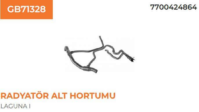 RADYATÖR ALT HORTUMU RENAULT LAGUNA I 2,0 77004248