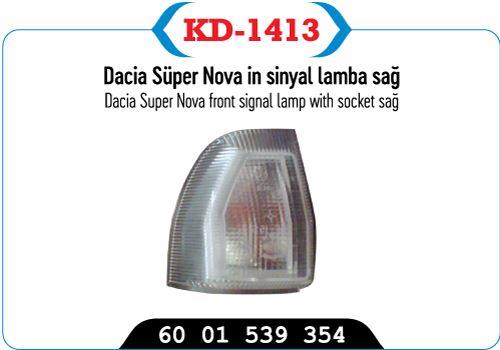 SINYAL LAMBASI SAĞ DUYLU DACIA SUPER NOVA 6001539354