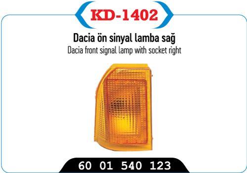 SINYAL LAMBASI SAĞ DUYLU SARI ESKI DACIA