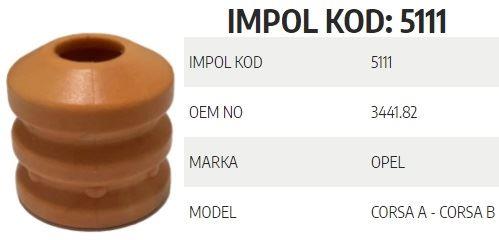 SÜSPANSİYON TAKOZU ÖN CORSA A-CORSA B