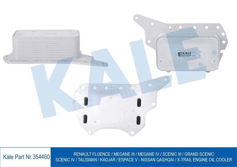 YAĞ SOĞUTUCU MEGANE III IV FLUENCE SCENIC III TALISMAN ESPACE V QASHQAI