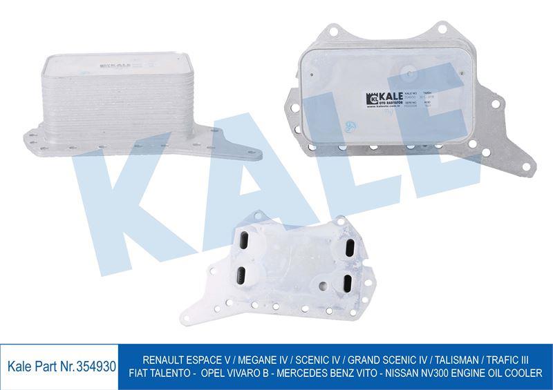 YAĞ SOĞUTUCU MEGANE IV TALISMAN TRAFIC III VIVARO B