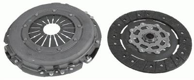 DEBRİYAJ SETI BASKI + BALATA BRAVO 07> 1.9 JTD 8V 16V 120 140HP STILO 1.9 JTD 07>