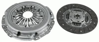 DEBRİYAJ SETI BASKI + BALATA SCENIC III GRAND SCENIC III 1.5 DCI 09>12 220 225 MM K9K 8.30