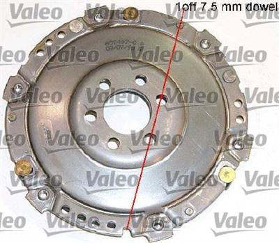 DEBRİYAJ SETI BASKI + BALATA SEAT VOLKSWAGEN 611>6609 LUK 00200>9
