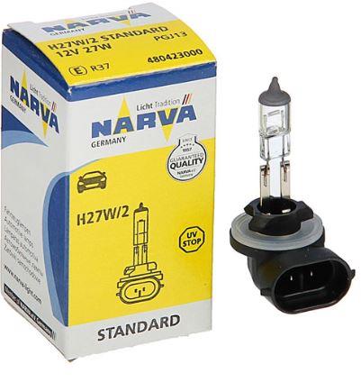 12V 27W H27 PGJ 13 EĞRİ SOKETLİ AMPÜL HALOGEN