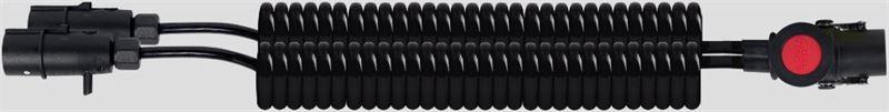 15LI TIR ADAPTÖR RÖMORK FİŞİ PLASTİK POLIÜRETAN KABLOLU 4.5 METRE 2×7 + 15 LI