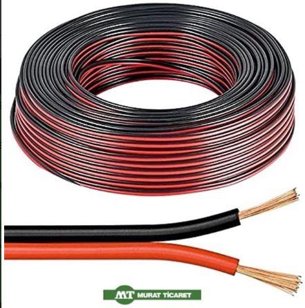 2*1.5 MM ÇIFTLI KABLO-SEFFAF IZOLE 2×1.5MM