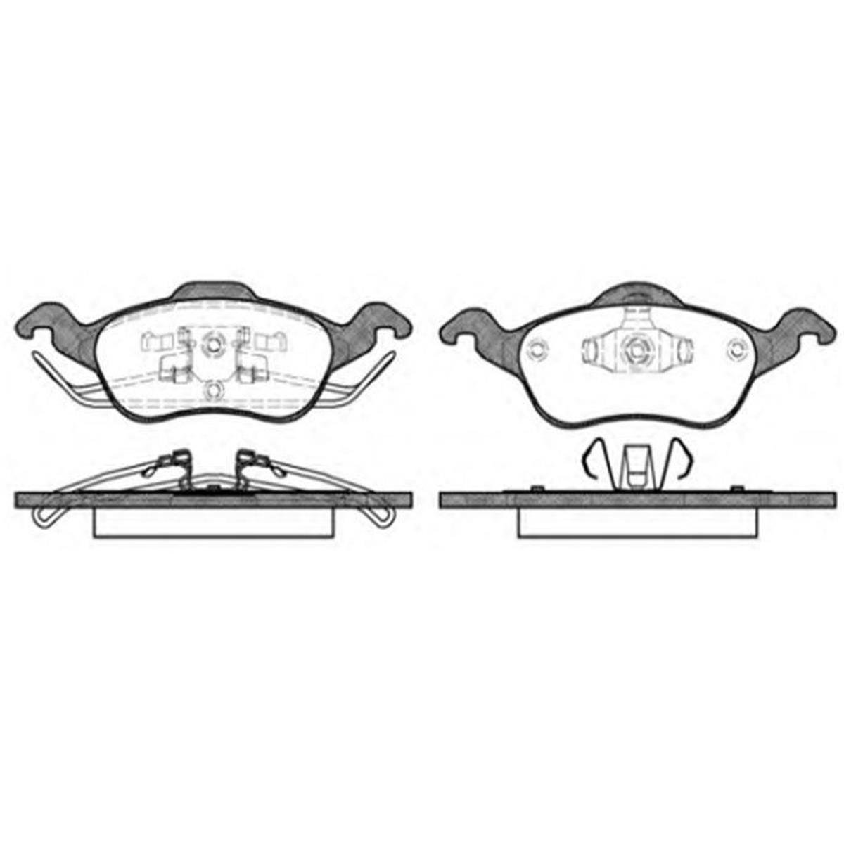ON FREN DISK BALATA ( FORD : FOCUS 98- )