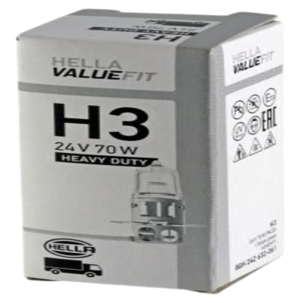 AMPUL H3 HALOJEN  24V/70W  H3-  PK22S  DAF/IRISBUS/IVECO/MAN/MERCEDES/NEOPLAN/RENAULT/SCANIA/VOLVO