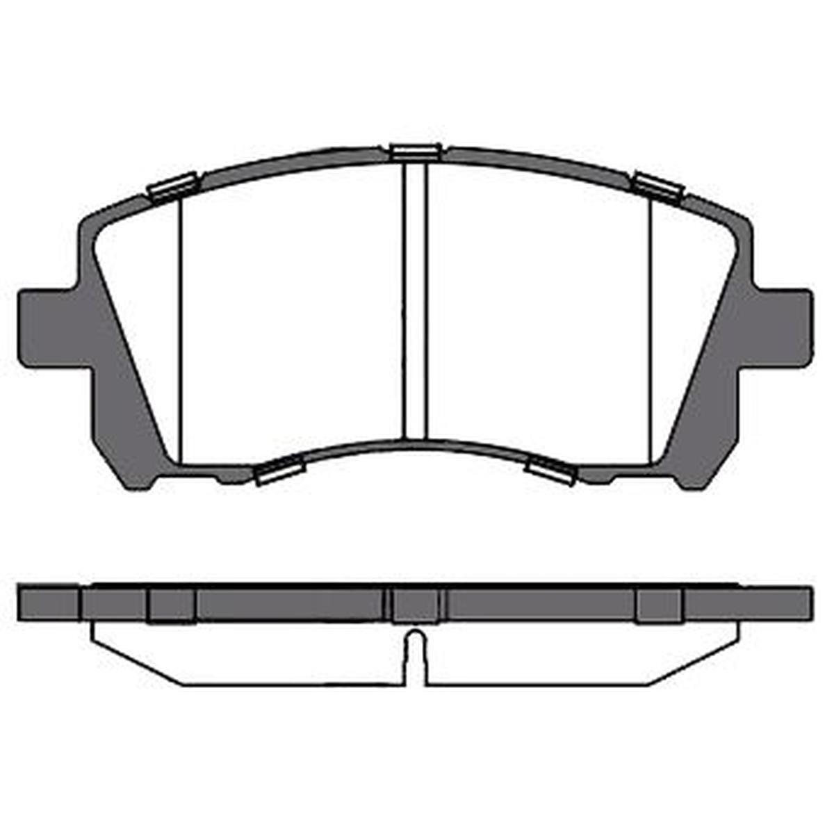 BALATA FREN ON-(SUBARU: IMPREZA 94>00 4WD/LEGACY 94>03/OUTBACK 00>03/FORESTER 98>02  )