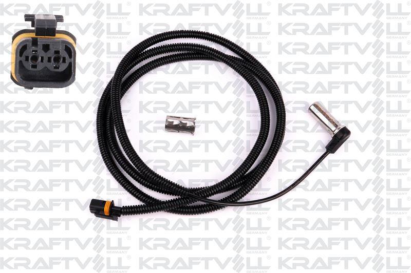 ABS SENSÖRÜ KAMPANA TIP ( 2000 mm )B TIPI SIYAH FIS ( SPIRAL KORUMALI) MAN TRUCK NEOPLAN