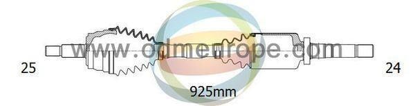 AKS SAĞ Berlingo 1.6 16v 2008- MT A:25 C:924 B:24
