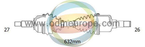 AKS SOL Focus I 2.0 16v RS 2002-2005 MT A:27 C:632 B:26