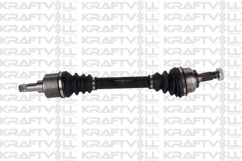 AKS SOL KOMPLE P206 (DIS FREZE: 25, IC FREZE: 22, BOY:601MM, CONTA CAPI: 60MM)TU5JP4 (1,6 16V) ABS