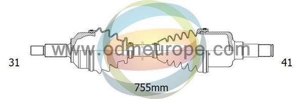 AKS SOL Tourneo (Custom) 2.0 16v TDCi 2015- MT A:31 C:754 B:41