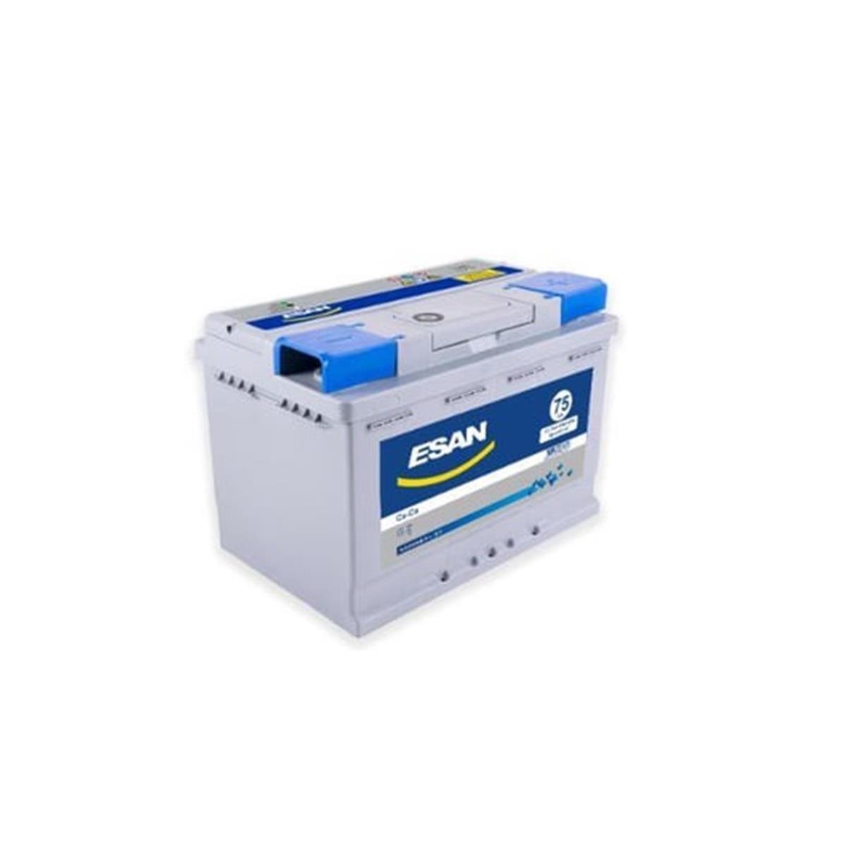 AKU 12 VOLT 75 AMPER  TAM KAPALI R+ DUZ KUTUP TIRNAKSIZ175×275x190