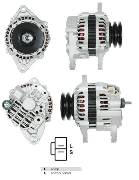 ALTERNATOR  12V. 80A. FORD RANGER MAZDA 626 2001->