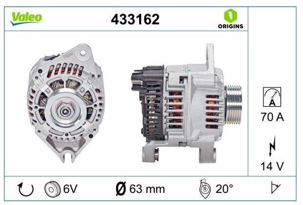 ALTERNATÖR A11VI 40 CITROEN