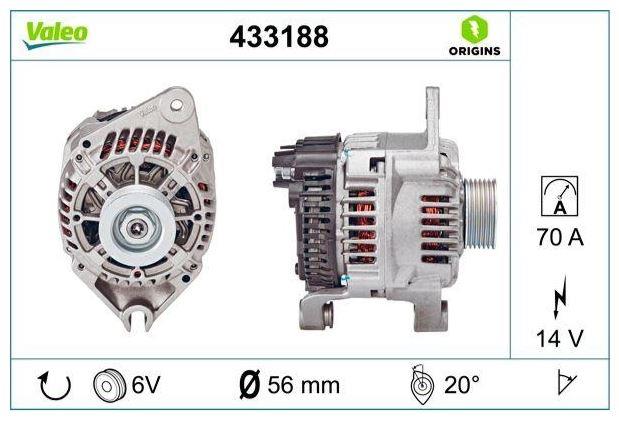 ALTERNATÖR A11VI 57 CITROEN