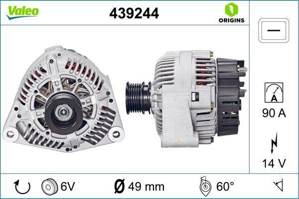 ALTERNATÖR A13VI198 93A AUDI