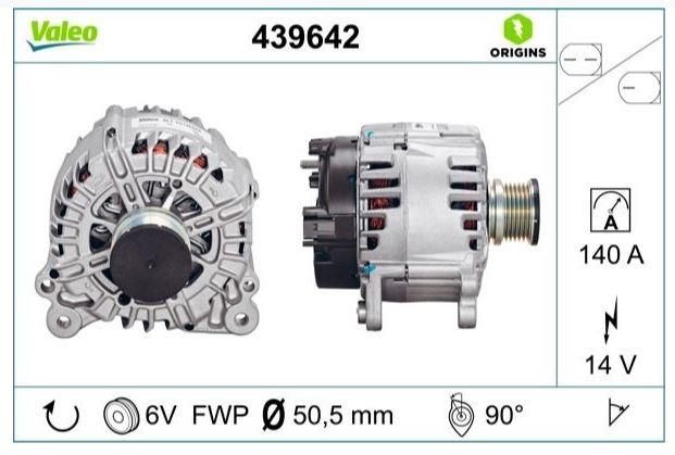 ALTERNATÖR AUDI A5 TD TG14C020