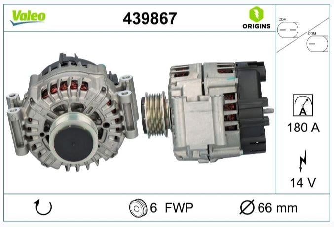 ALTERNATÖR AUDI A7Q 3.0 12>15 VAG C7 V6 FSI