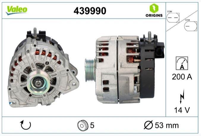 ALTERNATÖR DAIMLER MERCEDES-BENZ GLE GLC GLA CLA B C E CLASS