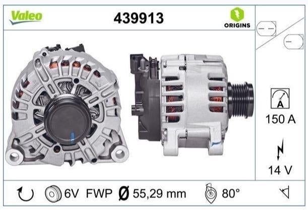 ALTERNATÖR FİESTA VI, FOCUS III C30, S40