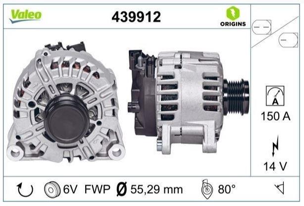 ALTERNATÖR FİESTA VI, FOCUS III C30, S40