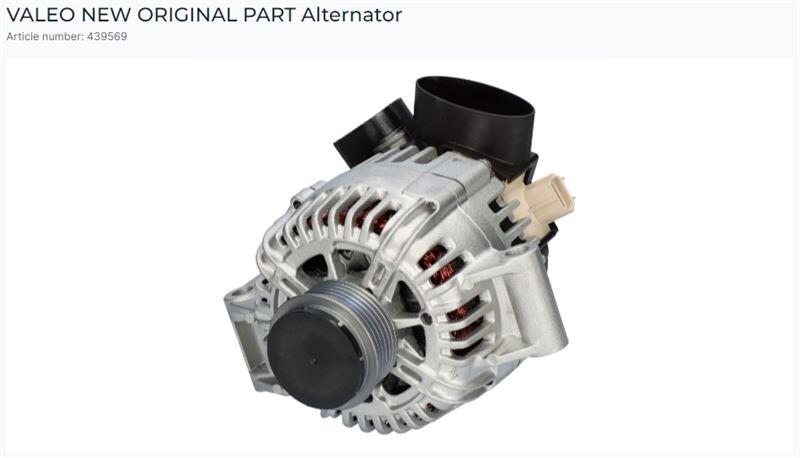ALTERNATÖR FORD MONDEO 14V, 110A, B+, Ø 61 mm
