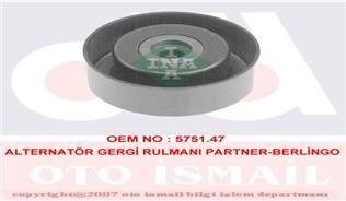 ALTERNATÖR GERGİ RULMANI PARTNER P206 306 JUMPY1.9D P307 1.4 16V 1.6 16V C2 1.4 1.6 C3 1.4i 1.4 16V