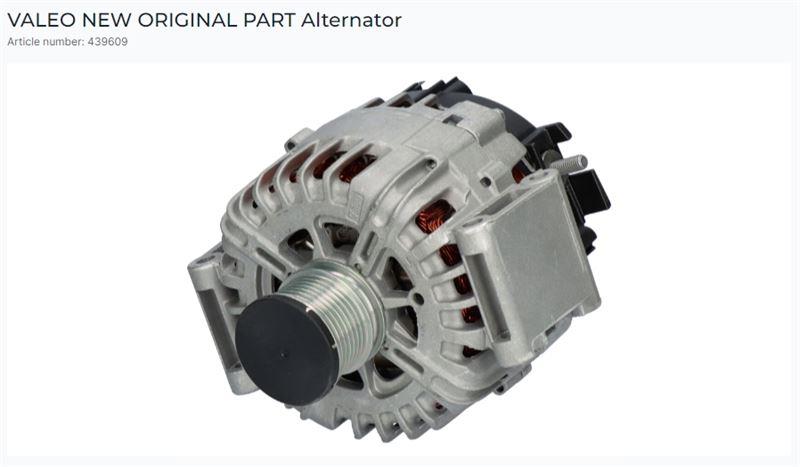 ALTERNATÖR MERCEDES 14V, 220A, B+, Ø 50 mm