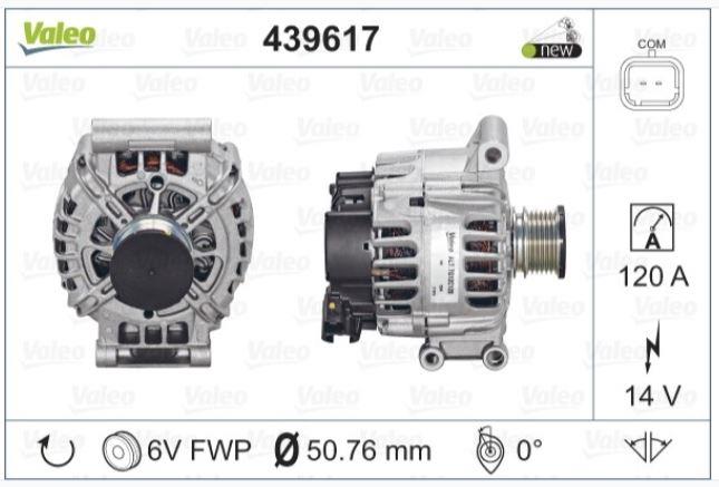 ALTERNATÖR MINI COOPER CITROEN C3/C4/C5