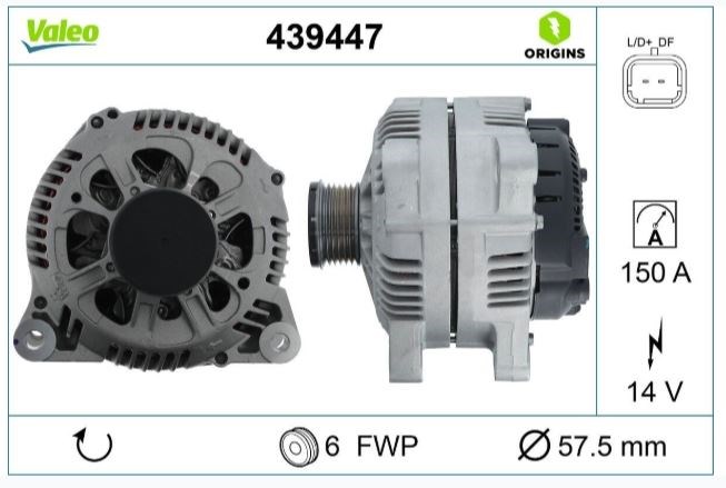 ALTERNATÖR PEUGEOT 206/307