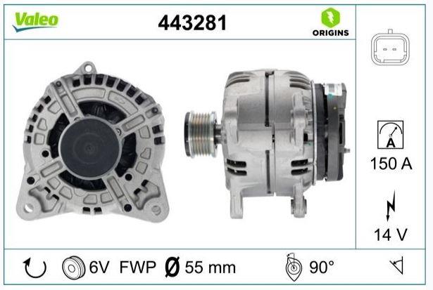 ALTERNATÖR RENAULT MEGANE- SCENİC- LOGAN