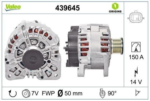 ALTERNATÖR RENAULTLAGUNA F4RT MOT. TG15C143