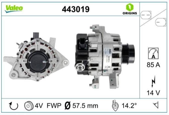 ALTERNATÖR TOYOTA YARİS III 1.5