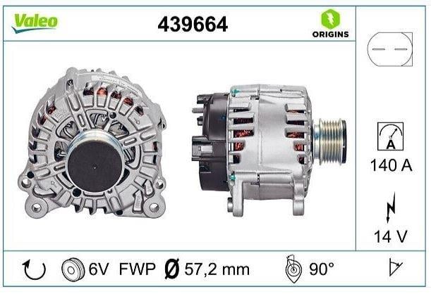 ALTERNATÖR VOLKSWAGEN GOLF VI