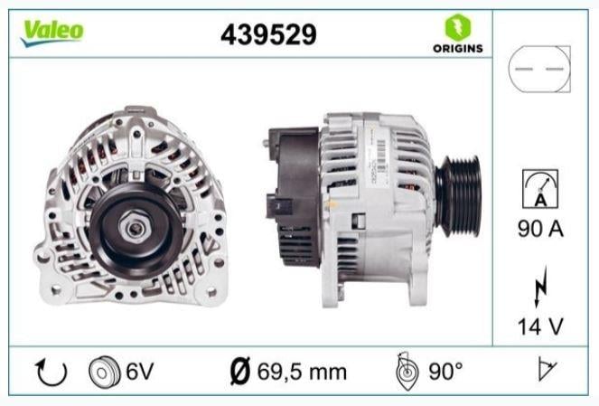 ALTERNATÖR VOLKSWAGEN LT 28352845