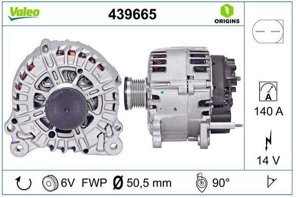 ALTERNATÖR VW GOLF 1.4TSI TG14C027