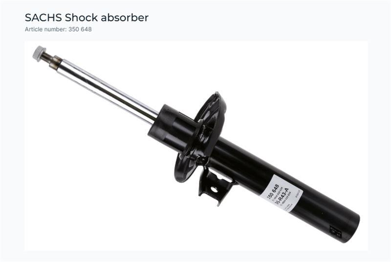 AMORTİSÖR ÖN AUDI A3 ALLSTREET (8YH) A3 LİMOUSİNE (8YS 8YM) A3 SPORTBACK (8YA 8YF) VOLKSWAGEN GOLF ALLTRACK VIII (CG5) GOLF VIII (CD1 DA1) GOLF VIII VARİANT (CG5 DB5)